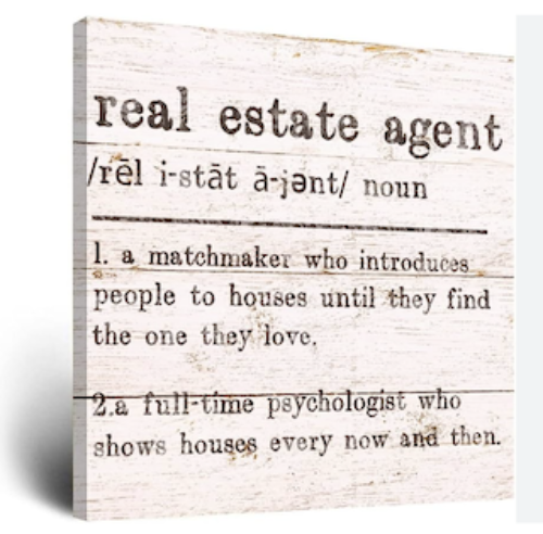 Real estate sign